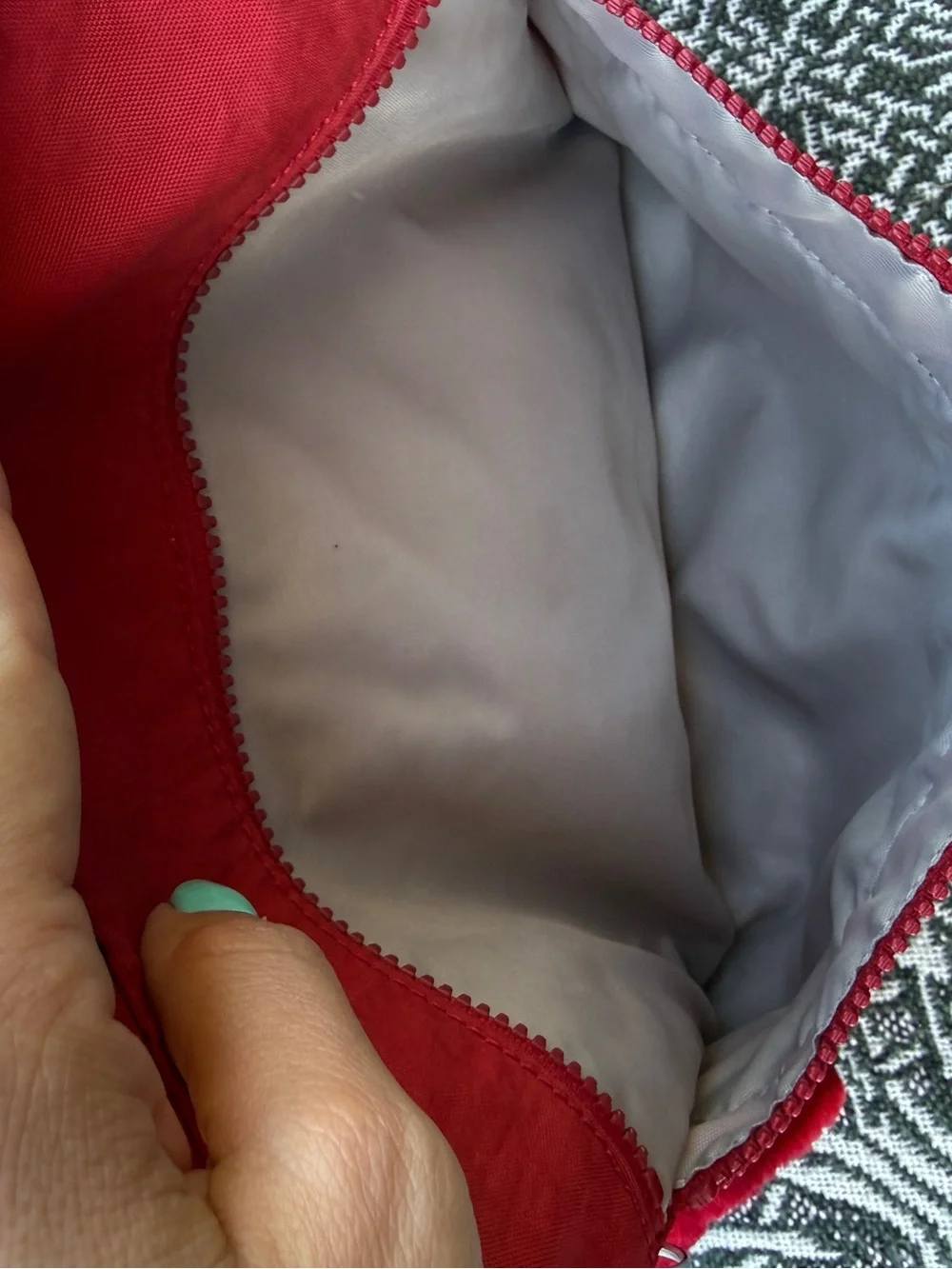 Kipling Avalon Red Crossbody Pouch